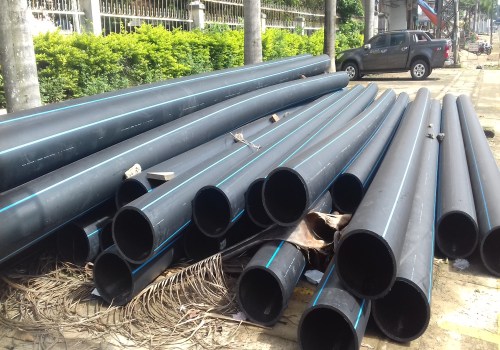 Lắp đặt đường ống cấp nước HDPE D315 đường Lê Thánh Tôn